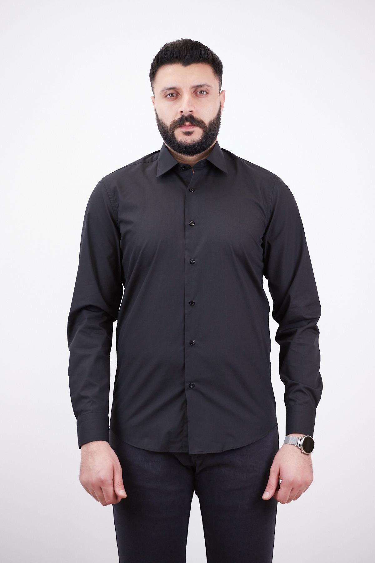 Guild 7011 Regular Fit Shirt Black