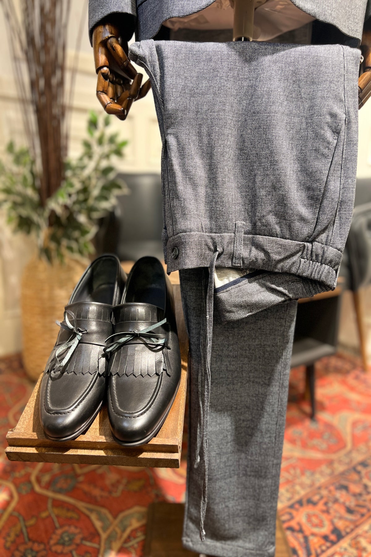 Guild Almada Schwarzer Jogger-Anzug