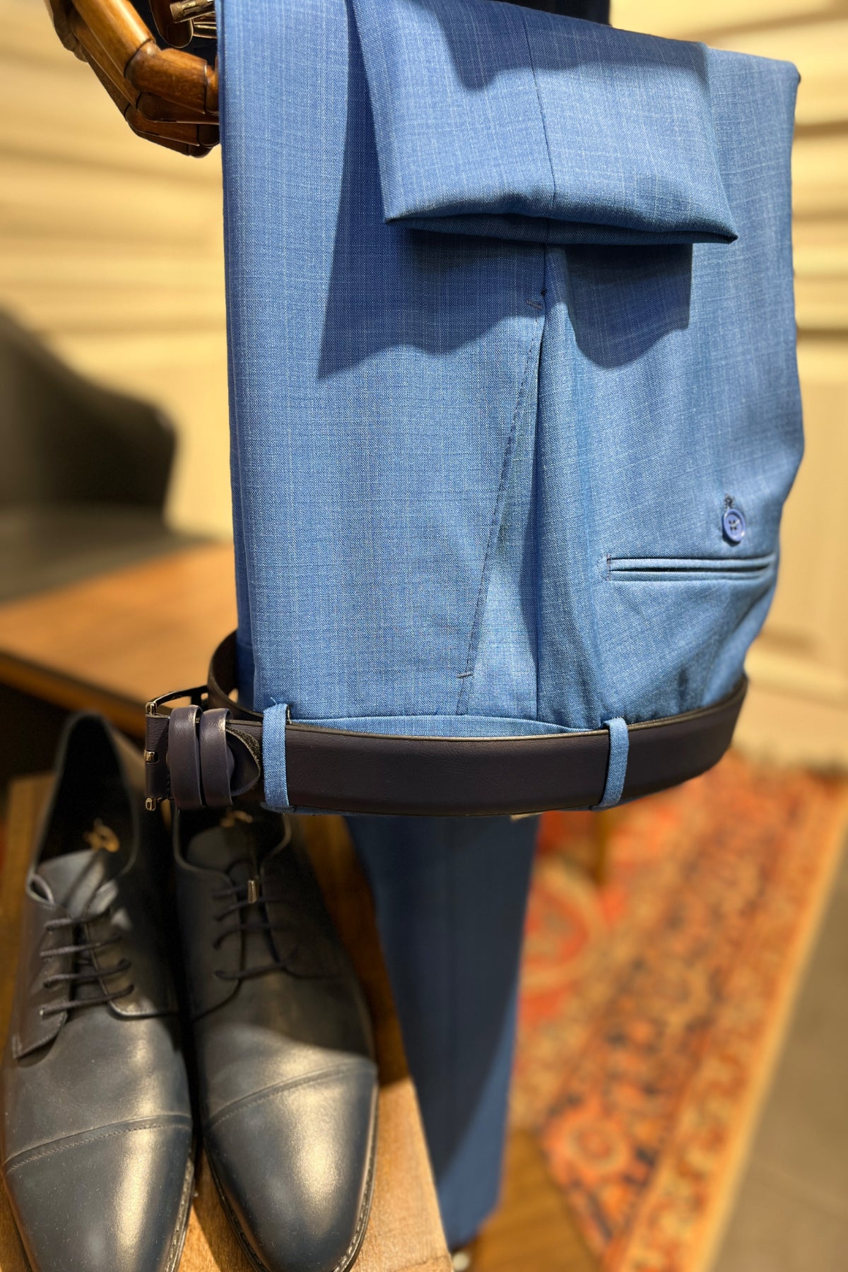 Guild Benfica Slim Fit Parliament Double Breasted Suit