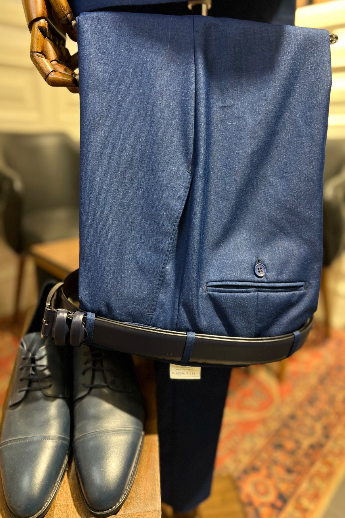 Guild Benfica Slim Fit Navy Blue Cruiser Suit