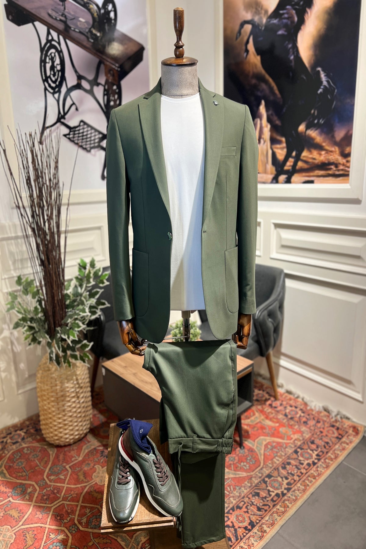 Grüner Jogger-Anzug von Guild İmroz