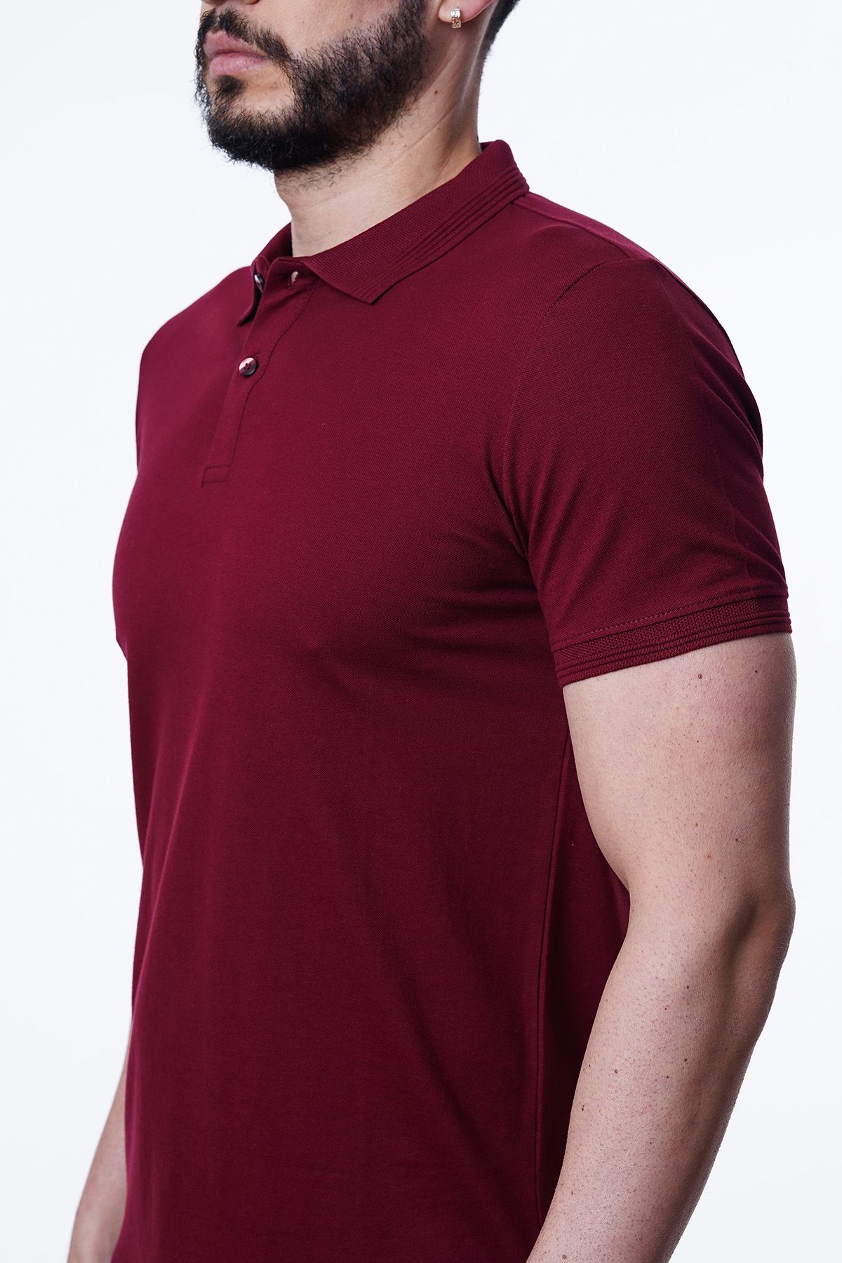 Guild Marakesh Regular Fit T-Shirt in Weinrot