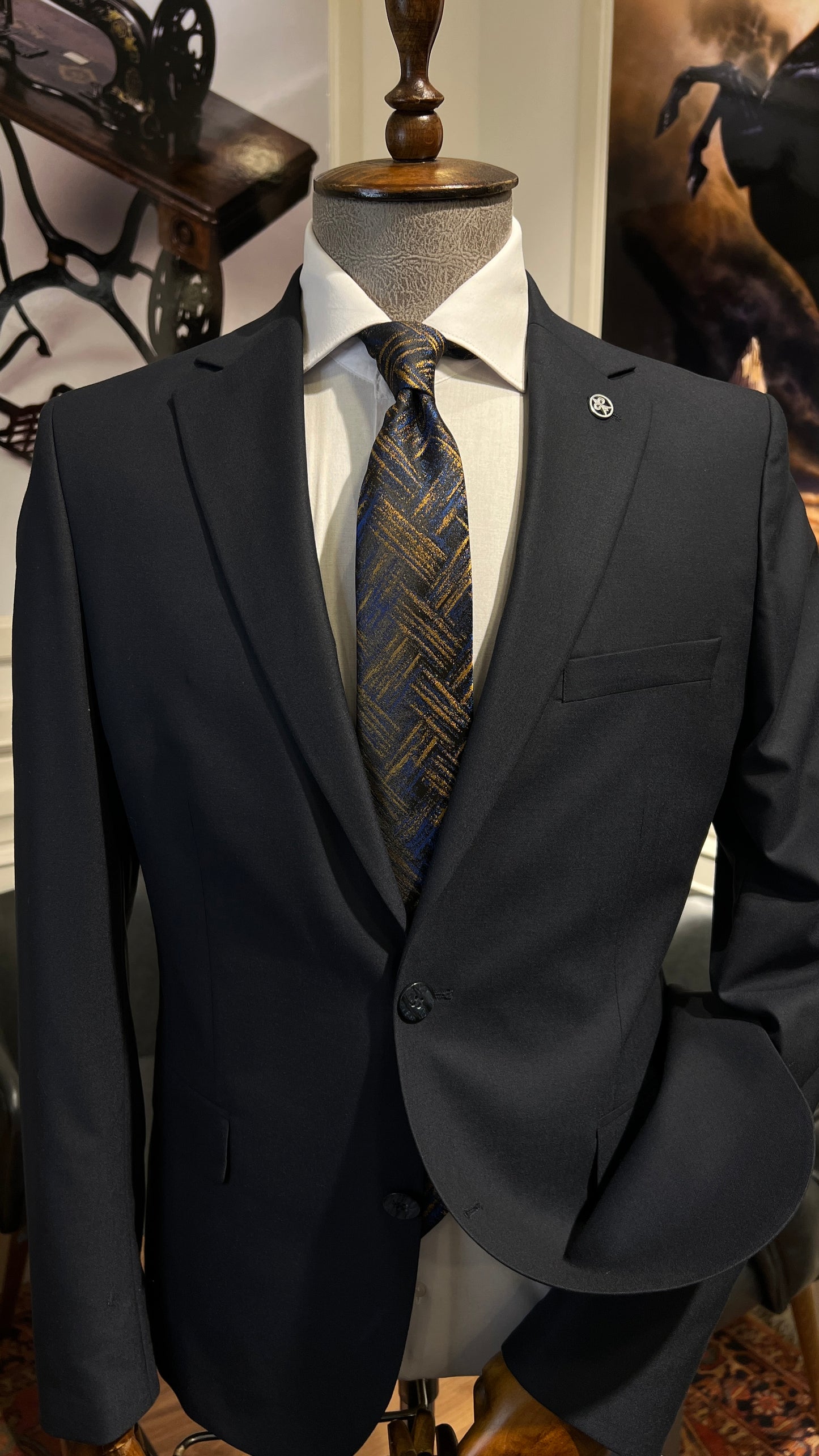 Guild Nitra Navy Blue Suit