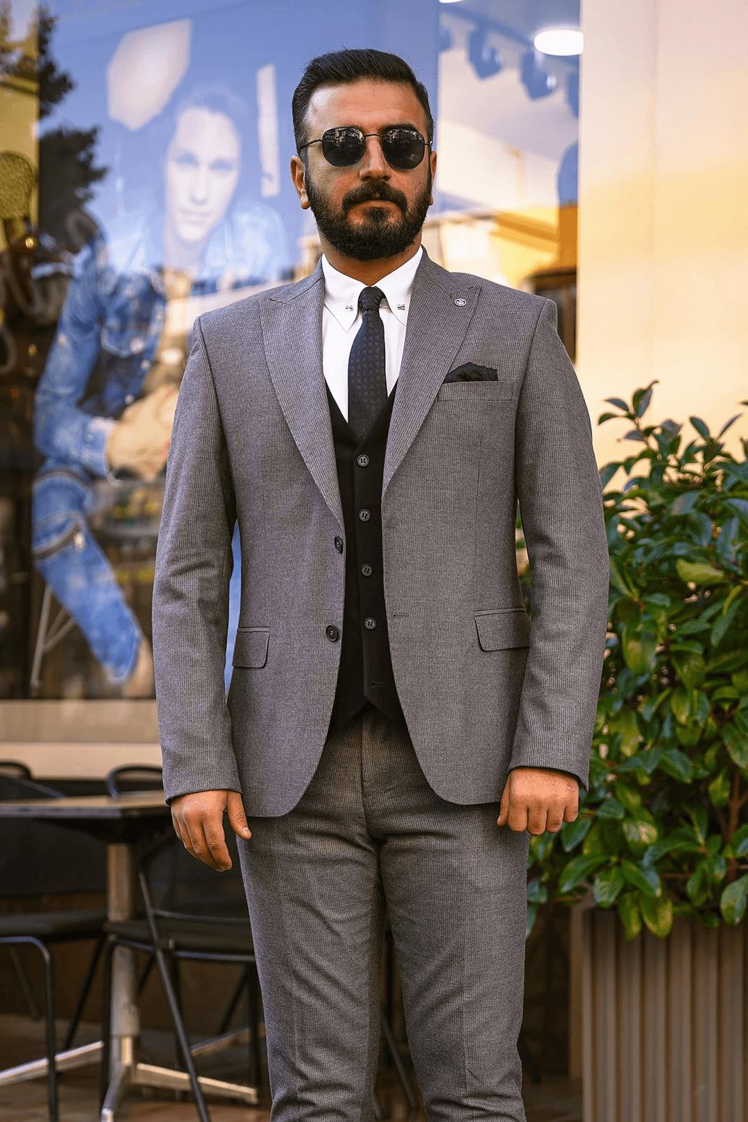 Guild Serez Gri Takım Elbise