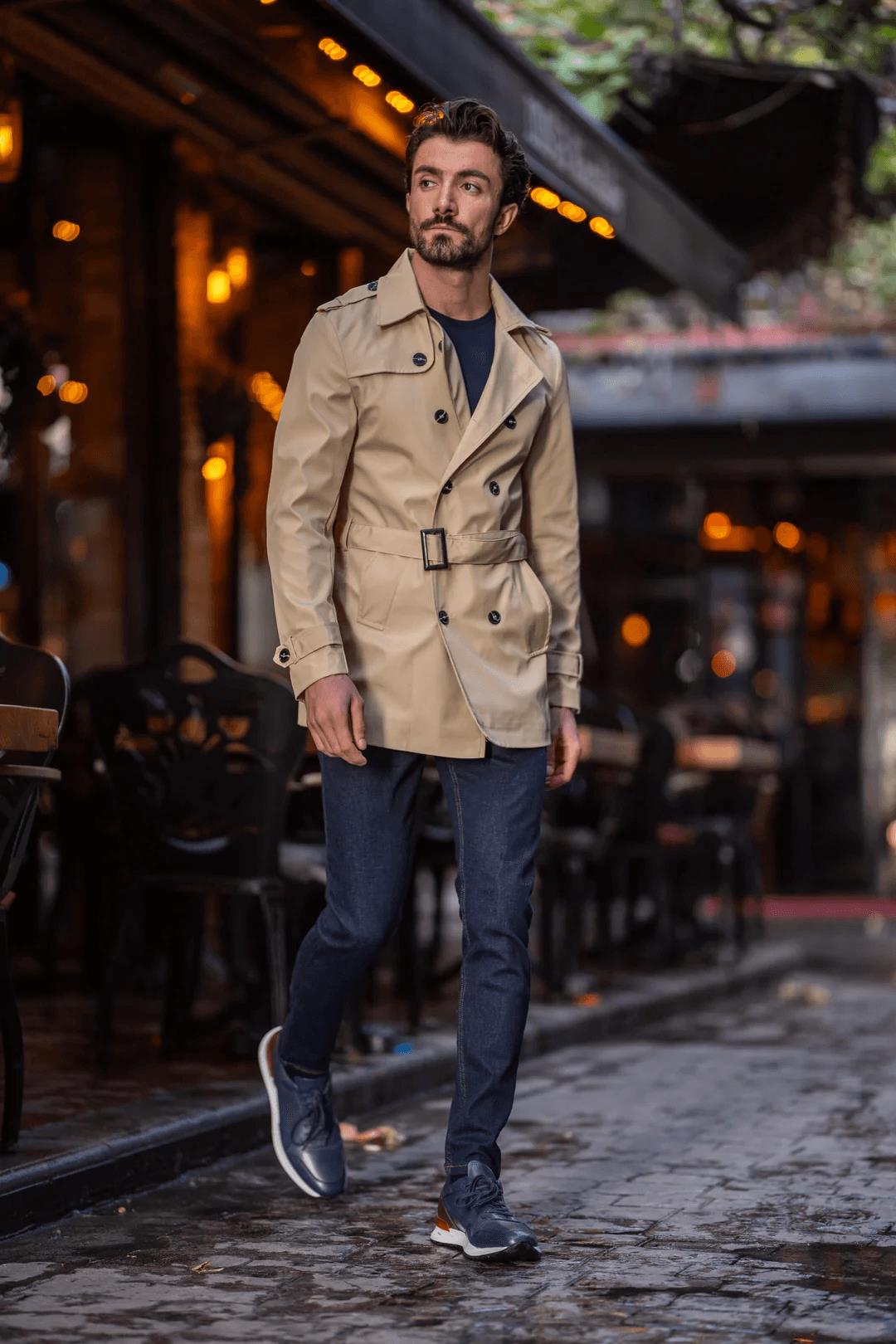 Guild Florina Beige Trenchcoat