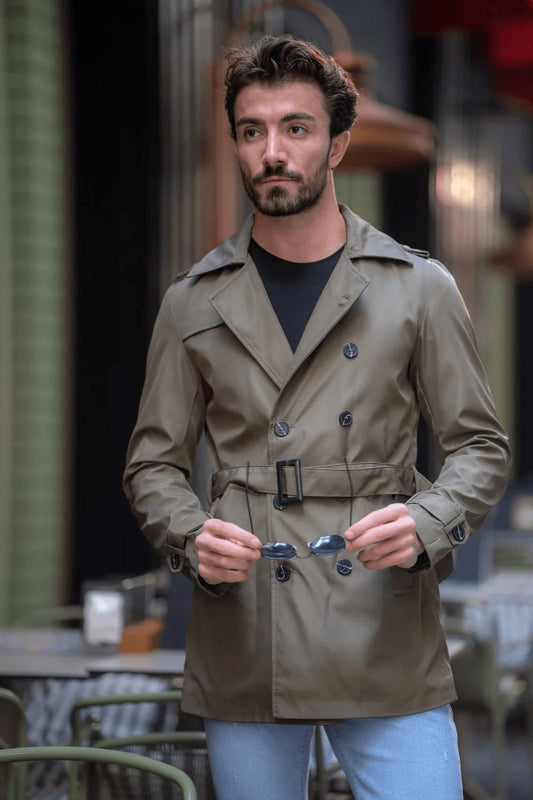 Guild Florina Khaki Trenchcoat