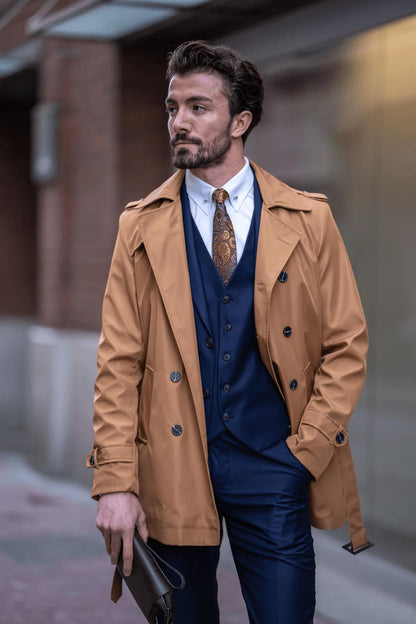 Guild Florina Camel Trenchcoat