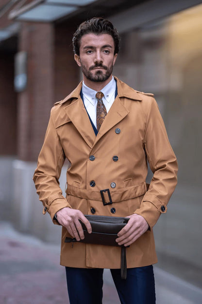 Guild Florina Camel Trenchcoat