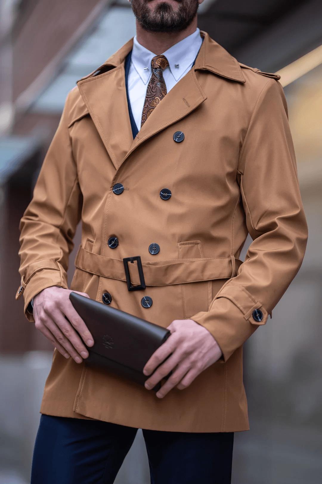 Guild Florina Camel Trenchcoat