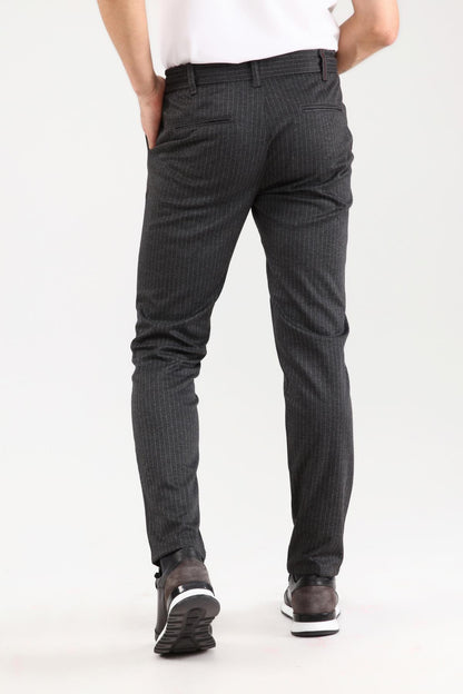 Guild Paris Füme Çizgili Jogger Pantolon