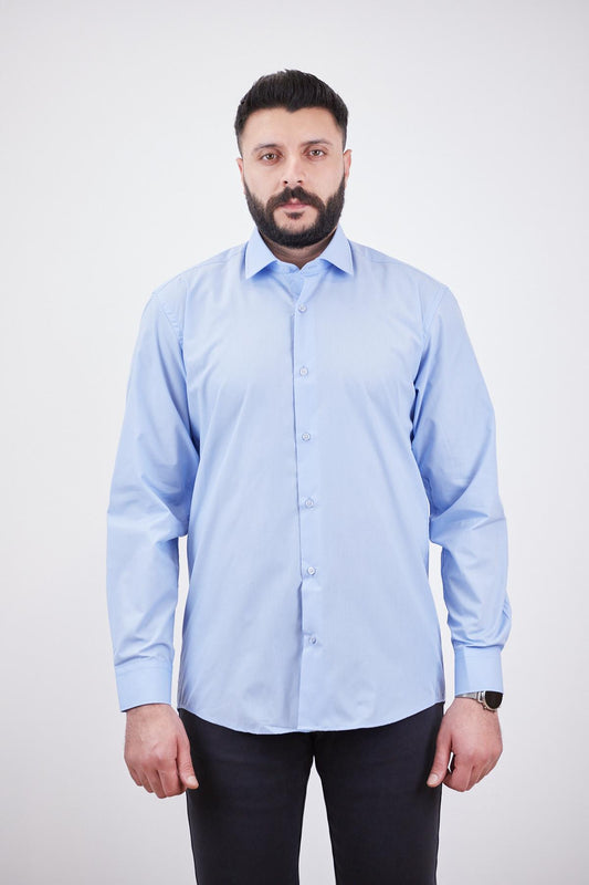 Guild 7011 Regular Fit Hemd Blau