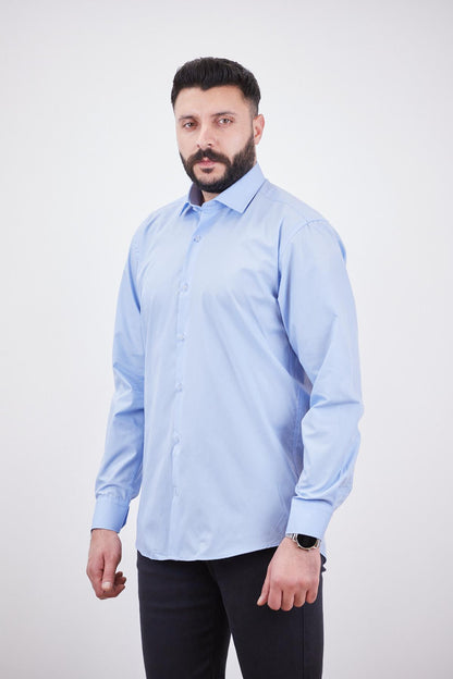 Guild 7011 Regular Fit Shirt Blue