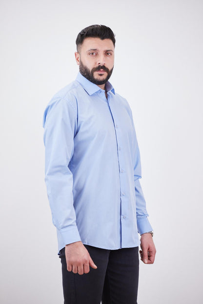 Guild 7011 Regular Fit Shirt Blue