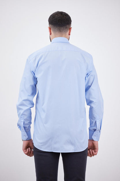 Guild 7011 Regular Fit Shirt Blue