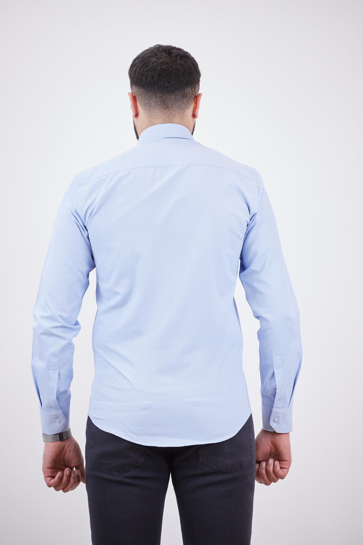 Guild 7011 Regular Fit Shirt Light Blue