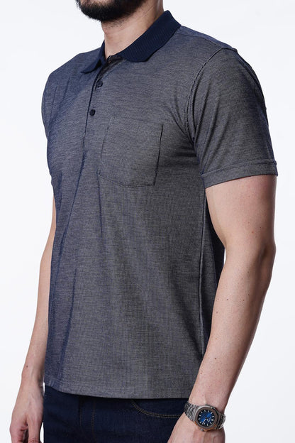 Guild 8002 Regular Fit Pocket Indigo T-Shirt