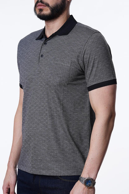 Guild 8003 Regular Fit Pocket Black T-Shirt