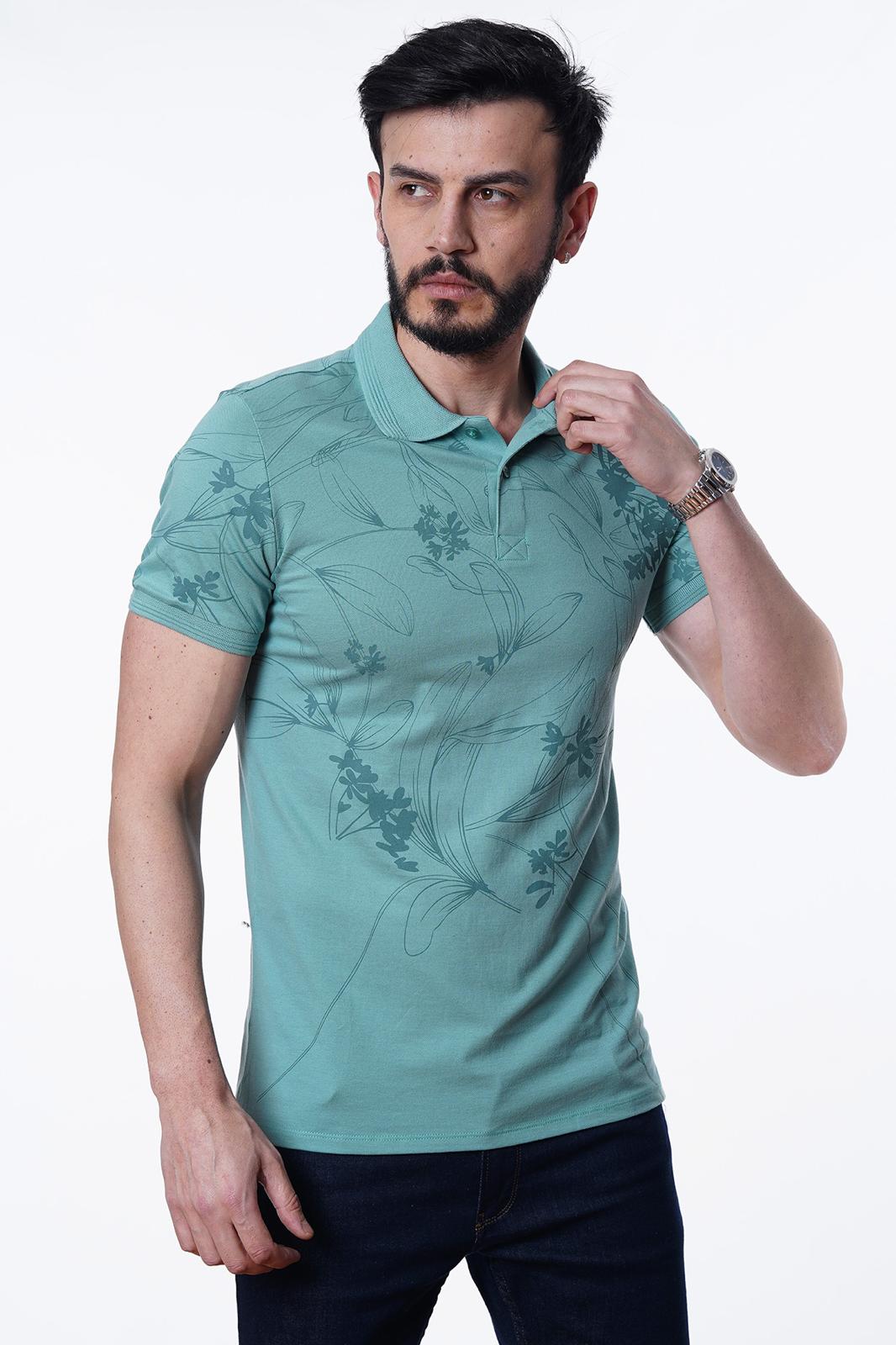 Guild 8006 Regular Fit Mint Yeşili T-Shirt