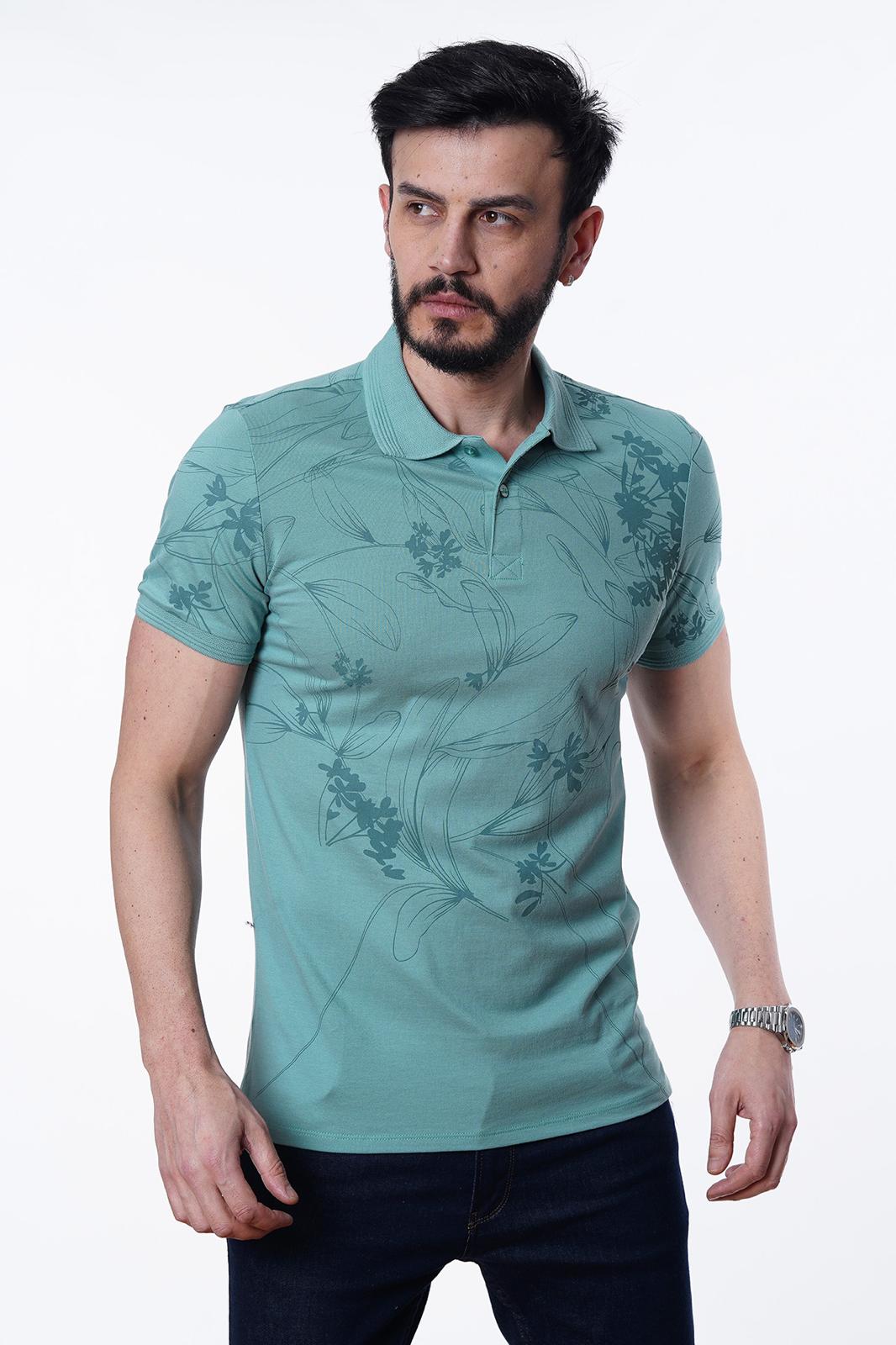 Guild 8006 Regular Fit Mint Yeşili T-Shirt