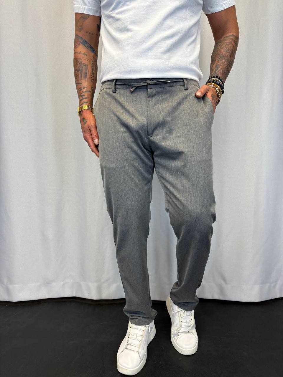 Guild B-strech Gri Jogger Pantolon