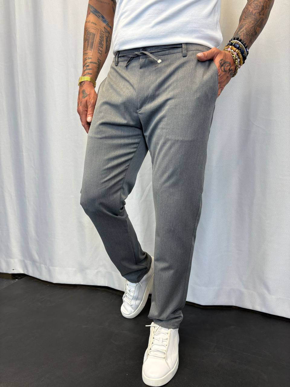 Guild B-strech Gri Jogger Pantolon