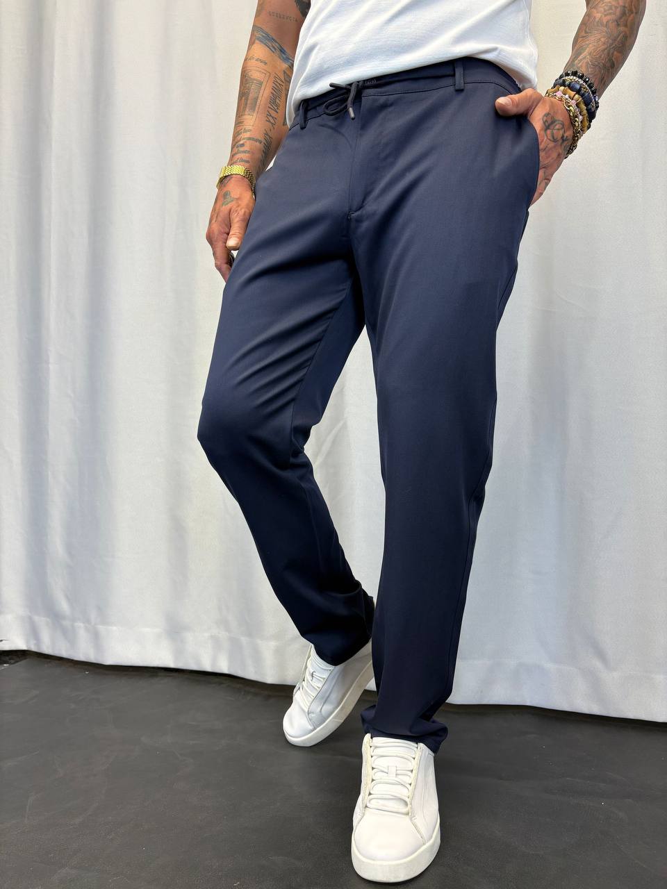 Guild B-strech Lacivert Jogger Pantolon