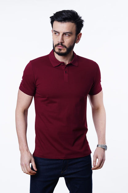 Guild Marakesh Regular Fit Bordo T-Shirt