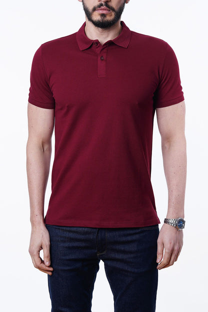 Guild Marakesh Regular Fit Bordo T-Shirt