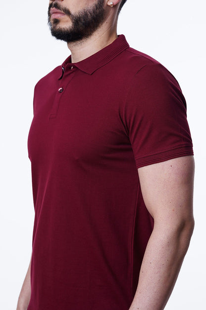 Guild Marakesh Regular Fit Bordo T-Shirt