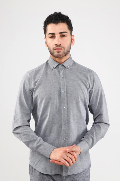 Guild Oxford 7001 Slim Fit Grey Shirt